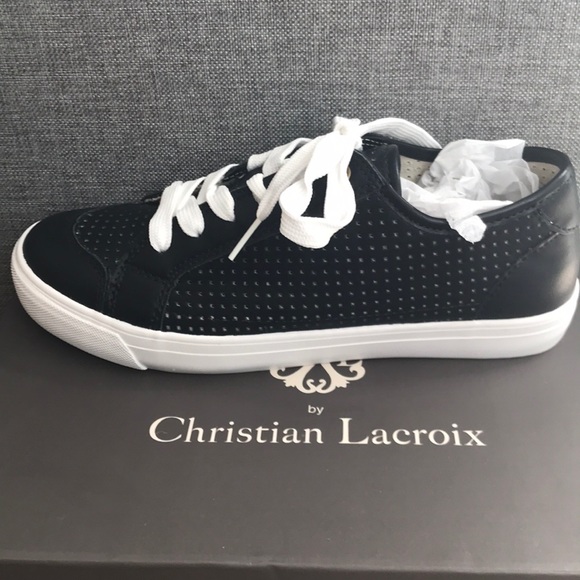 Christian Lacroix Shoes Christian Lacroix Black Charlotte Sneakers